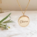collier prenom grave