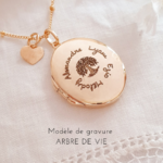 collier prenoms cadeau maman