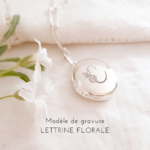 collier prenom lettrine