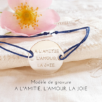 bracelet amitie homme grave
