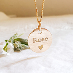 collier prenom maman