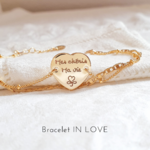 bracelet maman coeur infini