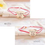 bracelet personnalise coeur