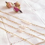 bracelet femme perle blanc