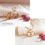 collier photo personnalise