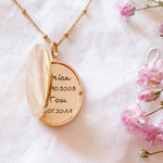 medaillon personnalise femme bijou collier