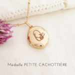 pendentif lettre initiale cadeau fille