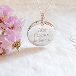 collier pour femme maman mamie prenoms famille
