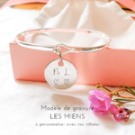 bracelet jonc argent personnalise prenoms