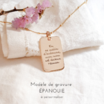 collier personnalise femme maman naissance