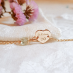 cadeau pour saint valentin bracelet coeur grave