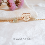 bracelet personnalise commemoratif de bebe