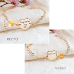 bracelet pierre de naissance personnalise citrine