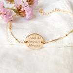 bracelet maman avec prenoms