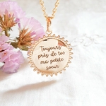 cadeau pour ma soeur bijou grave