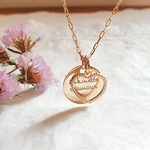 cadeau personnalise collier coeur