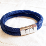 bracelet initiales homme personnalise amour