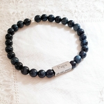 bracelet-personnalise-papa-perles-noires-date
