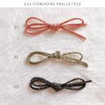 admin cordons paillettes 21-23