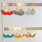 MAJORETTES SWINGUETTES boucle d'oreille pompon