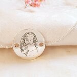 graver une photo cadeau naissance