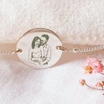photo gravee sur bracelet