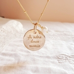 collier personnalisable mamie rayonnante