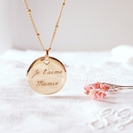 cadeau mamie personnalise collier