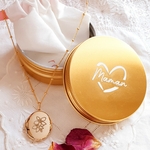 cadeau personnalise maman bijou boite gravee