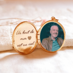 bijou memoire medaillon photo