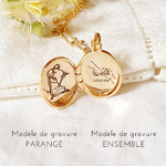 collier deuil perinatal mamange souvenir