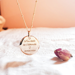 collier personnalise cadeau reconfort deuil