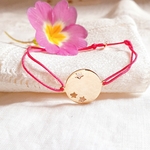 bracelet fille personnalisable étoile