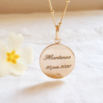 cadeau communion medaille personnalisée