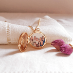 pendentif photo famille