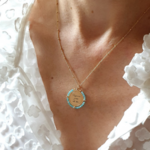 collier personnalise et pierre de naissance de mars