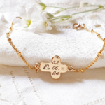 bijou croix en or