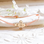 bracelet croix gravé