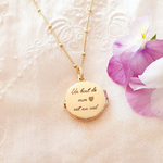 bijou medaillon deuil perinatal