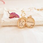 medaillon souvenir deuil perinatal
