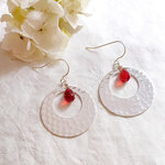boucle-oreille-femme-pierre-rouge