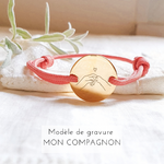 bracelet cordon animal chat