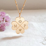 collier-trefle-chance-porte-bonheur-personnalise