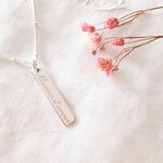 collier-personnalise-maman-d-amour-argent-barre