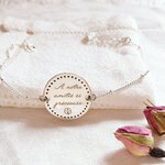 bracelet-personnalise-amitie-amie-trefle-argent