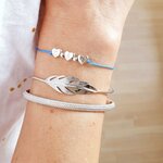 bracelet-femme-argent-coeurs-graves-initiales-enfants