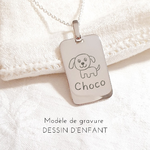 collier-garcon-dessin-personnalise