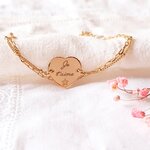 bracelet-couple-chaine-grave-coeur