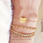 bracelet-coeur-a-personnaliser-rose-des-vents