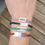 bracelets homme personnalises argent cordon